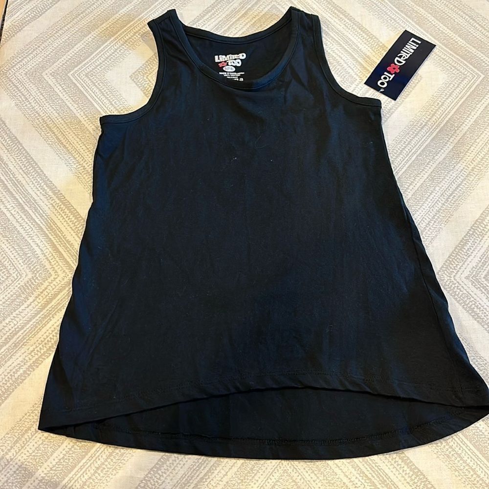 Limited Too Girls High Low Tank Top - Size S(7/8)